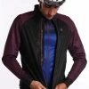 Blouson Inverse Citic Noir/Violet