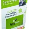 Carte Département France Au 1/25000 Pour GPS TwoNav