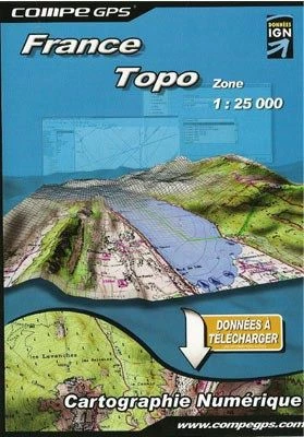 Carte Région France Au 1/25000 Pour GPS TwoNav 3 Carte Région France Au 1/25000 Pour GPS TwoNav
