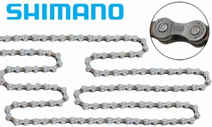 Chaîne Shimano HG 40 - 6/7/8v + Quick Link 3 Chaîne Shimano HG 40 - 6/7/8v + Quick Link