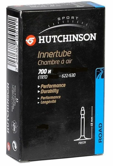 Chambre à Air Hutchinson Standard Butyl 700x25/30 3 Chambre à Air Hutchinson Standard Butyl 700x25/30
