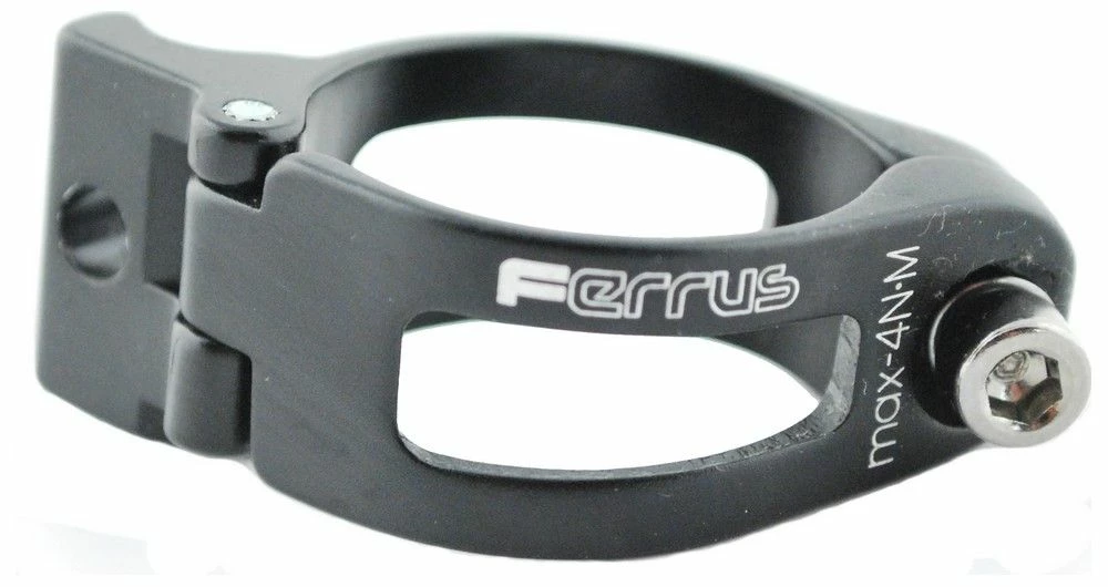 Collier Dérailleur Avant Ferrus Noir 3 Collier Dérailleur Avant Ferrus Noir