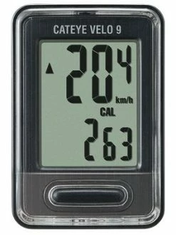 Compteur CatEye Velo 9 Wired Filaire