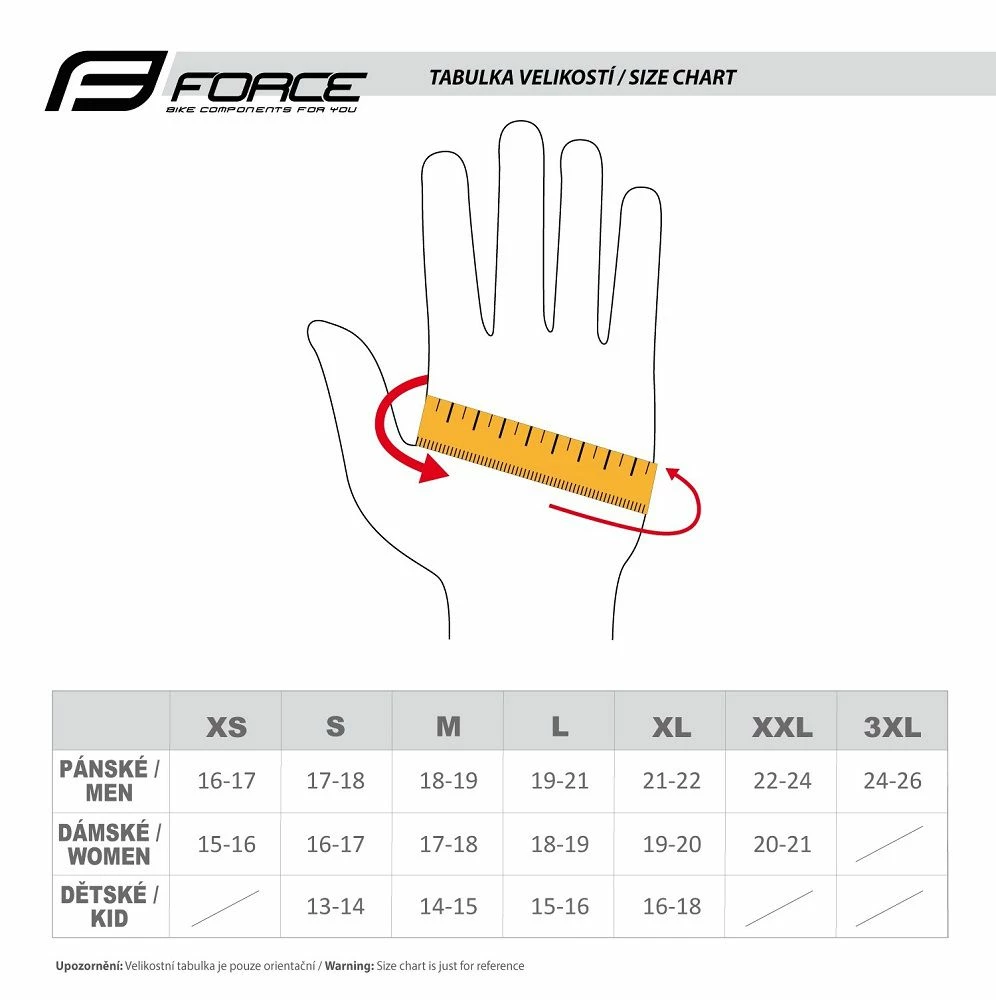 Gants été VTT Force MTB Angle Doigts Longs 6 Gants été VTT Force MTB Angle Doigts Longs – Image 4