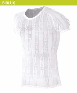 Maillot De Corps Biotex Biolux Art.121 Blanc Eté Manches Courtes