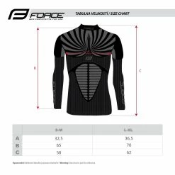 Maillot De Corps Force ML Thunder Réf. 903410 -Accessoires Vélo Soldes Boutique maillot de corps force ml thunder ref 903410 p image 95163 grande