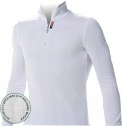 Maillot De Corps Biotex Lupetto Art. 131LP Blanc Manches Longues