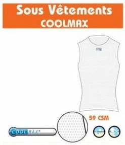 Maillot De Corps Noret Coolmax Débardeur Réf. HM001CE
