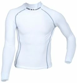 Maillot De Corps Noret Polypropylène Blanc ML Col Cheminée Réf. HM0051CO -Accessoires Vélo Soldes Boutique maillot de corps noret polypropylene blanc ml p image 80732 grande