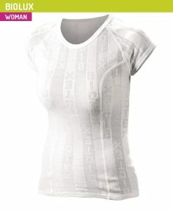 Maillot De Corps Woman Biotex Biolux Blanc Art.211 Blanc Eté