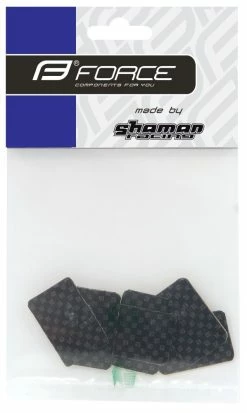 Pochette De 6 Stickers Carbon Force Protection Cadre