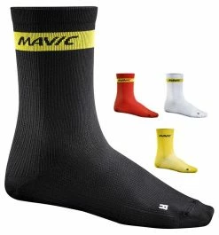 Socquettes Mavic Cosmic High Sock - Super Promo -Accessoires Vélo Soldes Boutique socquettes mavic cosmic high sock new 2016 p image 84038 grande