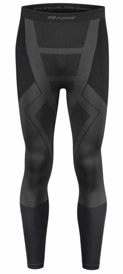 Sous Vêtement De Collant Long & Pantalon Force Grim Noir